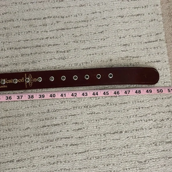 Vivienne Westwood Brown Leather Belt